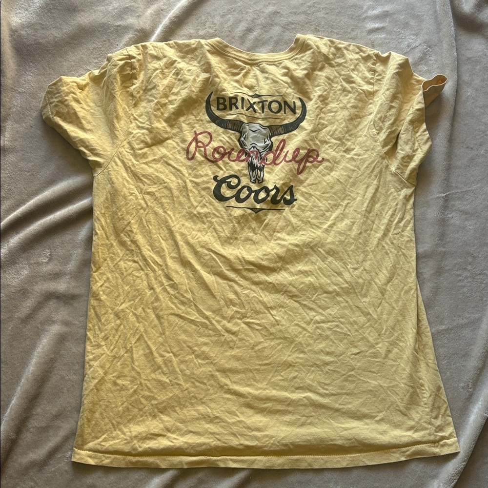 Brixton x Coors Round Up Tee - Picture 2 of 4
